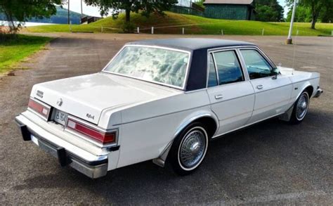 Unmolested Estate Find Dodge Diplomat Salon Barn Finds