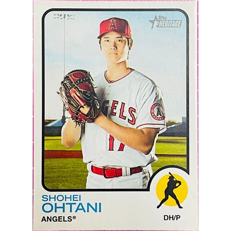 大谷翔平 2022 Topps Heritage 150 Shohei Ohtani 洛杉磯天使隊 二刀流 蝦皮購物