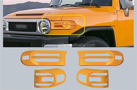 Headlamp Cover Auto Accessories For Fj Cruiser Led Headlight Cover ...