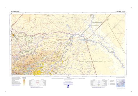 2230 Musina Map By Chief Directorate National Geo Spatial Information