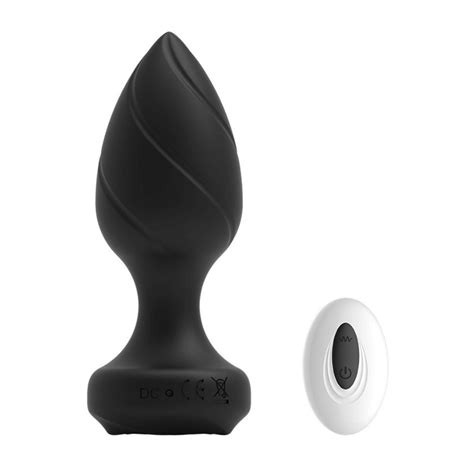 Plug Anal em Silicone 10 Modos de Vibração e Controle Remoto