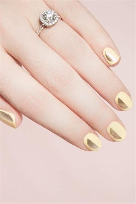 9 Best Gold Nail Polishes of 2018 - Metallic Gold Nail Art Design Ideas