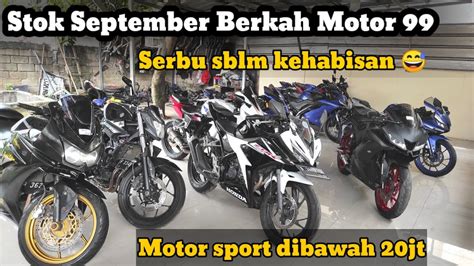 New Stok Berkah Motor Motor Sport Dibawah Jt Youtube