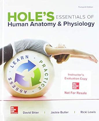 Amazon Gen Combo Holes Essentials Human Anatomy Physiology