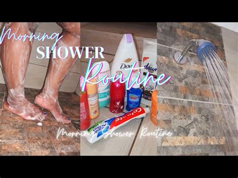 My Realistic Affordable Morning Shower Routine Practicing Selfcare