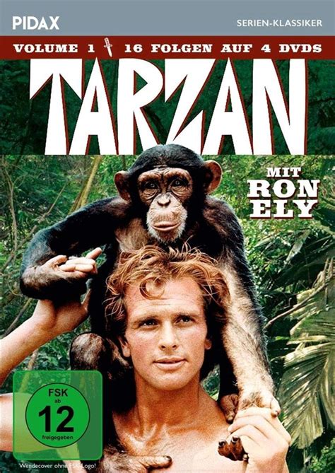 Tarzan Vol Folgen Der Kultserie Mit Ron Ely Pidax Serien