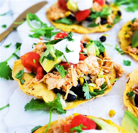 Easy Minute Chicken Tostadas Beautiful Eats Things