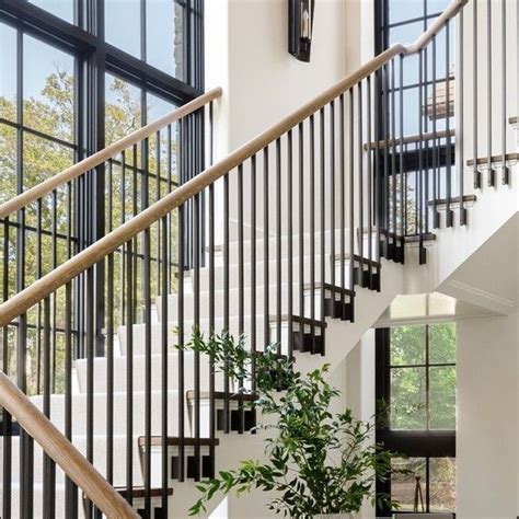 Elegant Custom Designed Stair With Stunning Views