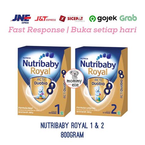 Jual Nutribaby Royal Acti Duobio 1 2 800 Gram Susu Nutrilon Bayi