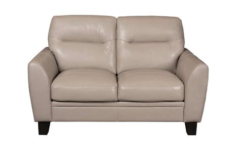 Porter Designs Matera Top Quality Leather Loveseat Cream 02 189c