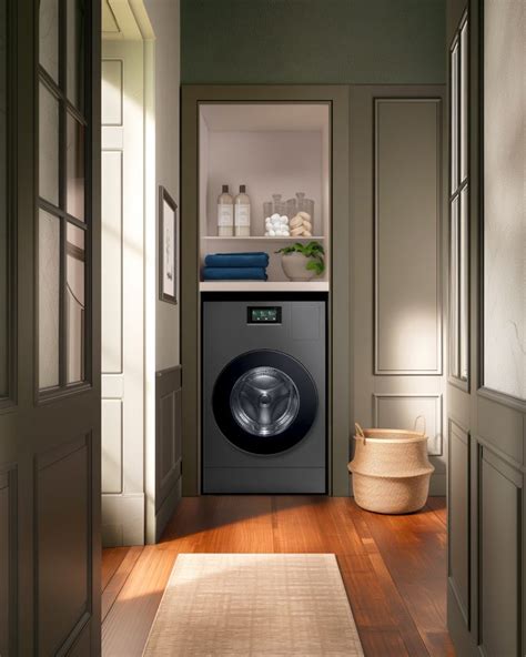 Con Inteligencia Artificial La Lavadora Secadora Bespoke AI Laundry