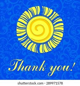 Thank You Card Illustration Stock Illustration 289971578 | Shutterstock