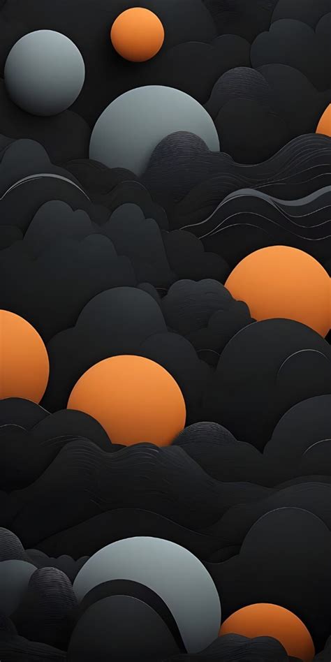 Beautiful Night Minimalistic Phone Wallpaper Black Mywallpapers In