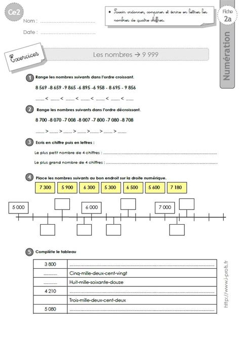 Meilleur Numeration Cm Exercices Imprimer Dessin Bts Cpi Hot Sex Picture