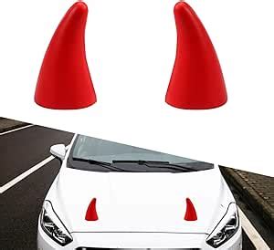 Amazon Gunhunt Pcs Car Roof Decoration D Devil Horns Sticker