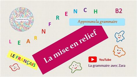 La mise en relief B2 grammaire française YouTube