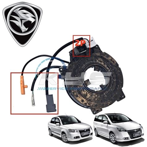 Clock Spring Air Bag Sensor Spiral Cable Proton Saga Blm Fl Flx