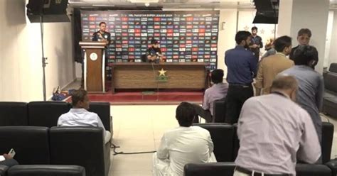 Journalists Walk Out Of Multan Sultans Press Conference Ahead Of Psl