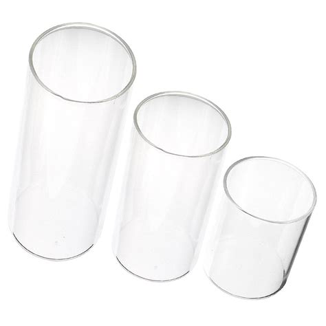 Cylindrical Clear Glass Candle Cup Lampshade Floating Holder Wedding Party Centerpiece Candles