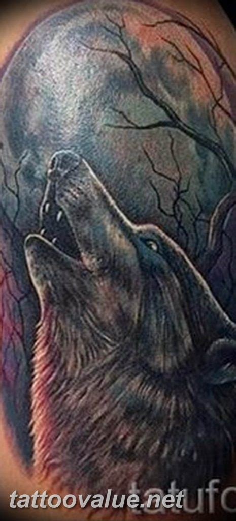 Photo Tattoo Howling Wolf Wolf Tattoo Idea Howling At