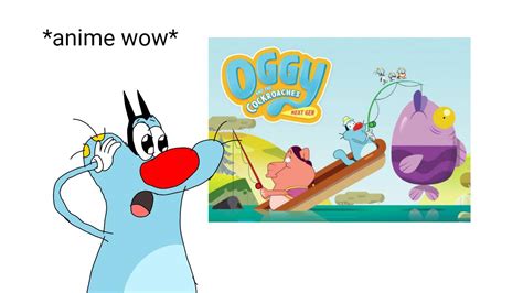 Oggy reacts at Oggy and The Cockroaches Next Gen by SidabaTheToonLord ...