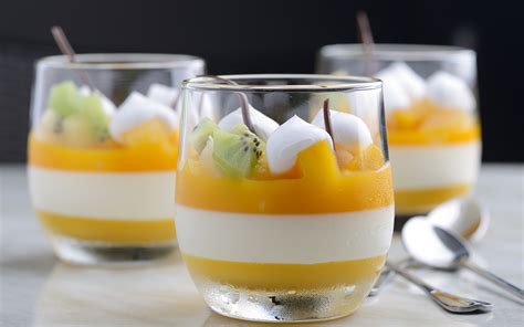 Cómo Hacer Panna Cotta De Mango Recetas Dia