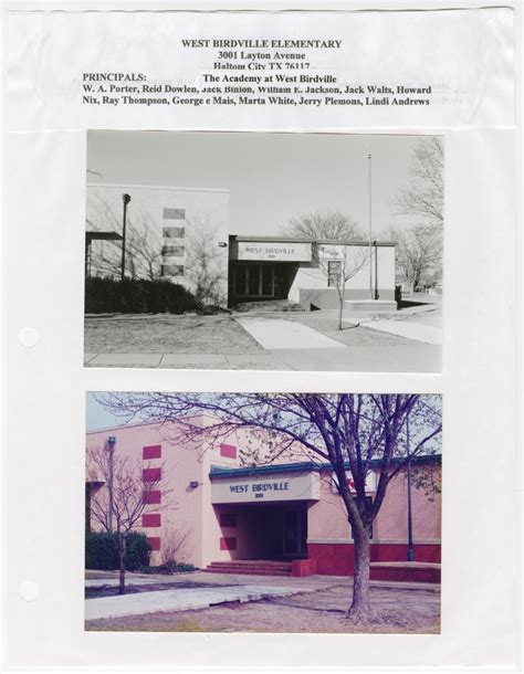 [West Birdville Elementary] - The Portal to Texas History