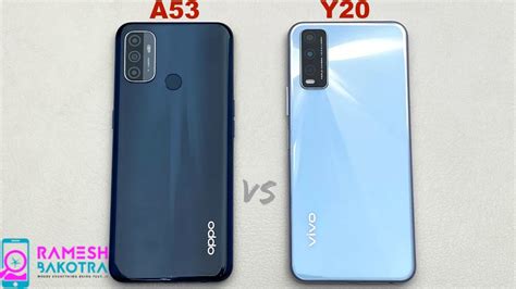 Oppo A53 Vs Vivo Y20 SpeedTest And Camera Comparison YouTube