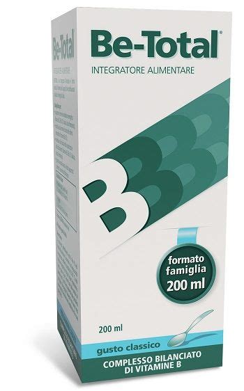 Be Total Sciroppo Classico Integratore Vitamina B Ml