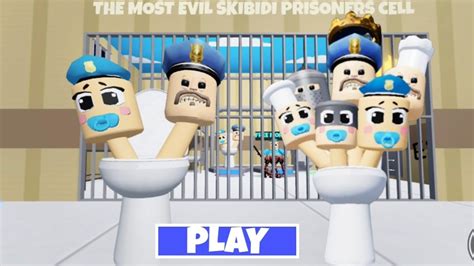 Roblox New Skibi Toilet Barry S Prison Run Obby Walkthrough