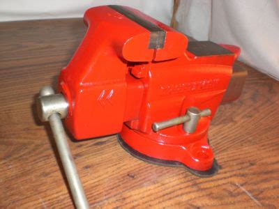 Vintage Craftsman Swivel Bench Vise W Anvil