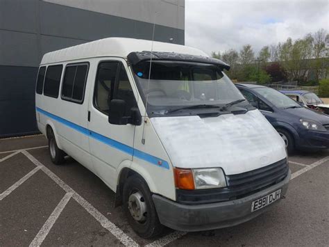 E991 Djh 1987 Ford Transit Mk Iii Day Race Camper Van