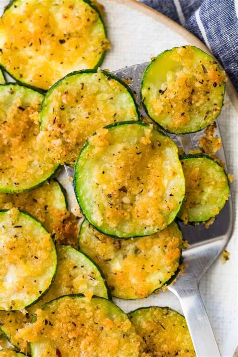 Crispy Baked Zucchini Recipe Easy And Cheesy Video