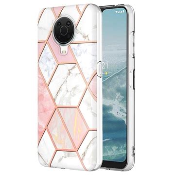 Marble Pattern Electroplated Imd Nokia G G Tpu Case