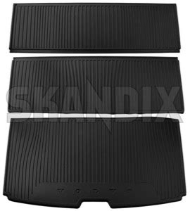 SKANDIX Shop Volvo Parts Trunk Mat Charcoal Synthetic Material