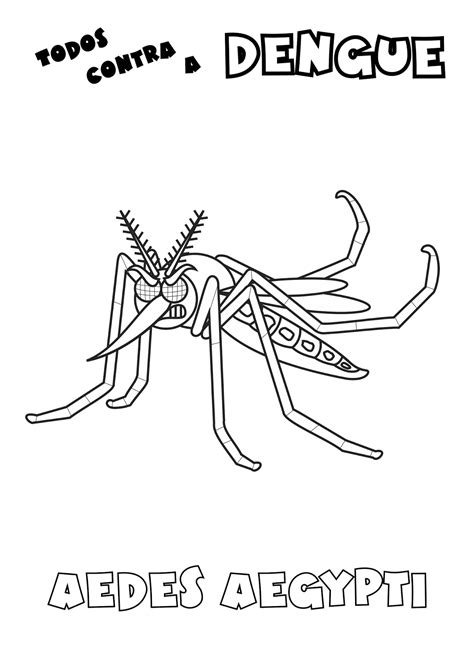 Desenho De Mosquito Da Dengue Infantil Colorir E Imprimir | Porn Sex ...