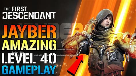 The First Descendant Amazing Jayber Level Gameplay Ability