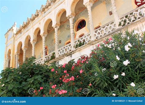 Palazzo Sticchi Santa Cesarea Terme Puglia Italia Imagen De Archivo