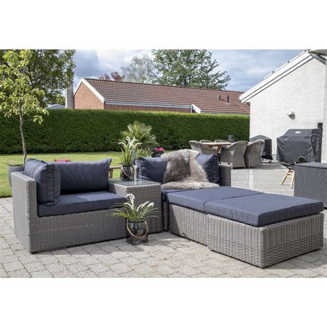 Garten Living Sitzer Lounge Set Aus Polyrattan Mit Polster Wayfair De