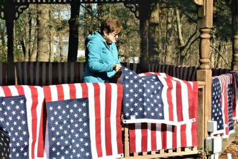 Flag Display Honors Local ‘heroes