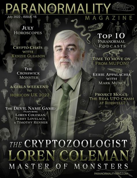 Paranormality July Issue Digital Discountmags Ca