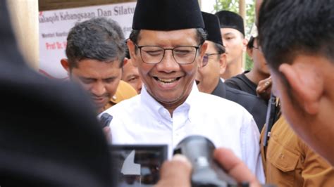 Mahfud Md Mau Kasih Surat Pengunduran Diri Langsung Ke Jokowi