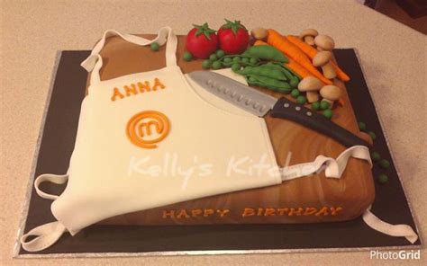 Master Chef Birthday Cake Cake By Kelly Stevens Cake Designs Birthday Birthday Cakes For