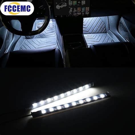 Neon Led Car Interior Ambient Foot Light With Usb Decoration