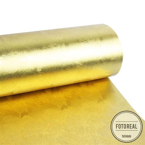 Adesivo para Móveis Metallic Artistico Ouro Parcelado S Juros TaColado