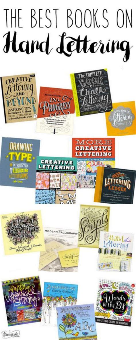 The Best Books On Hand Lettering 16 Of My Favorites Books To Teach