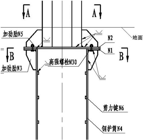 装配化墩桩连接构造及其施工方法与流程