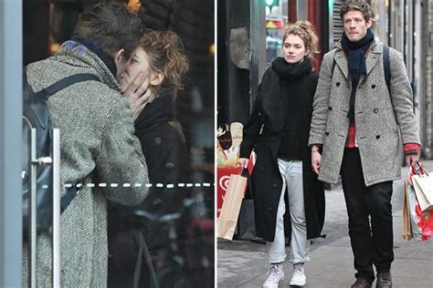 Rumoured 'next James Bond' James Norton kisses new girlfriend Imogen Poots as they shop in London