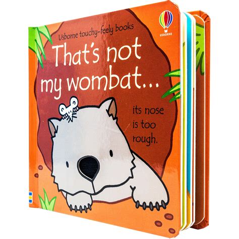 Usborne Thats Not My Wombat Touchy Feely Board Books