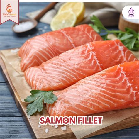 Jual Ikan Salmon Fillet Gr Chik S Fresh Shopee Indonesia